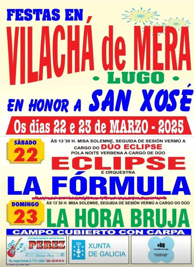 San José de Vilachá de Mera en Lugo