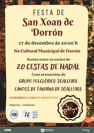 Fechas, información, programa, cartel, imágenes, mapa y ubicación de San Juan de Dorrón (2025)  en  Sanxenxo