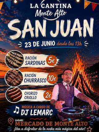 Fechas, información, programa, cartel, imágenes, mapa y ubicación de San Juan de Monte Alto (2026)  en  A Coruña