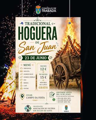 Fechas, información, programa, cartel, imágenes, mapa y ubicación de San Juan de Sante (2026)  en  Trabada