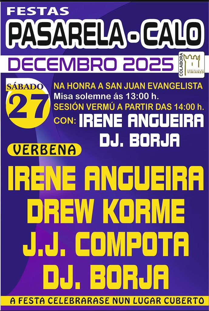 San Juan Evangelista de Pasarela-Calo  (2025) en Vimianzo