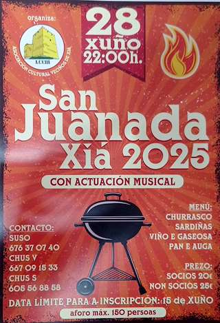 Fechas, información, programa, cartel, imágenes, mapa y ubicación de San Juanada de Xiá   en  Friol