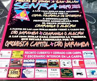Fechas, información, programa, cartel, imágenes, mapa y ubicación de San Julián de Senra   en  Ortigueira
