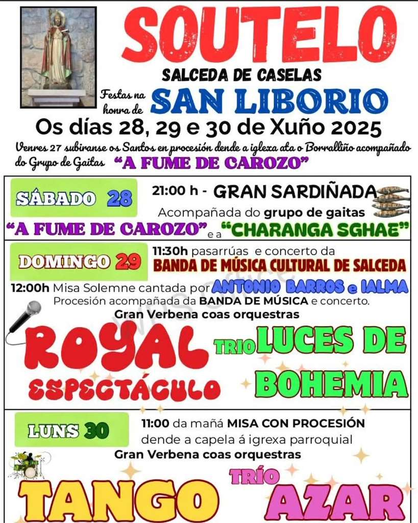 San Liborio de Soutelo en Salceda de Caselas