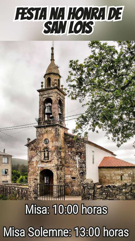 San Lois de Santa Sabiña en Santa Comba