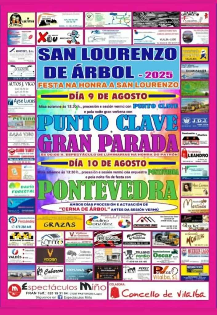 San Lorenzo de Árbol en Vilalba