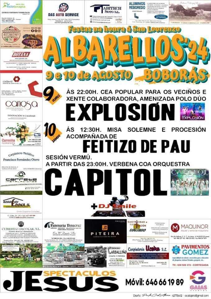 San Lourenzo de Albarellos en Boborás