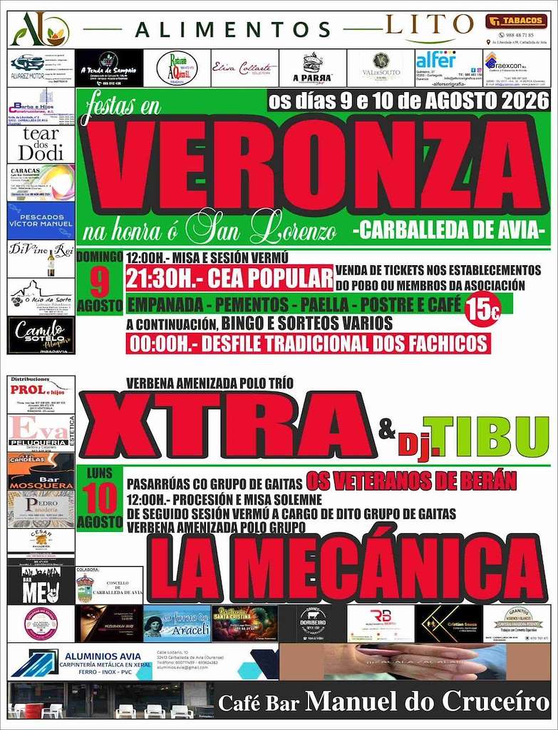 San Lourenzo de Veronza (2026) en Carballeda de Avia