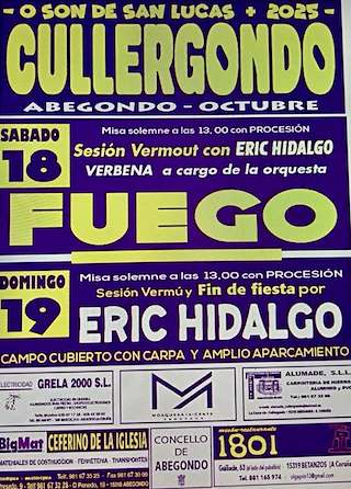 Fechas, información, programa, cartel, imágenes, mapa y ubicación de San Lucas de Cullergondo (2025)  en  Abegondo