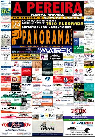 Fechas, información, programa, cartel, imágenes, mapa y ubicación de San Luis de A Pereira  en  Santa Comba