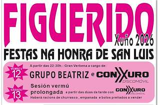 Fechas, información, programa, cartel, imágenes, mapa y ubicación de San Luis de Figuerido (2026)  en  Cervo