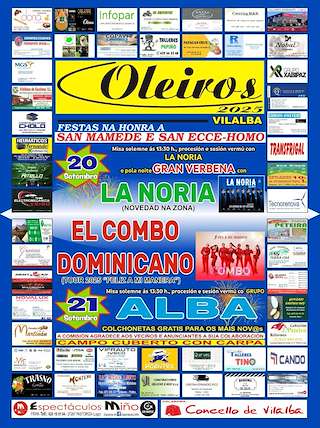 Fechas, información, programa, cartel, imágenes, mapa y ubicación de San Mamed e San Ecce-Homo de Oleiros  en  Vilalba