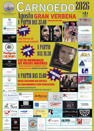 Fechas, información, programa, cartel, imágenes, mapa y ubicación de San Mamede de Carnoedo (2026) en Sada
