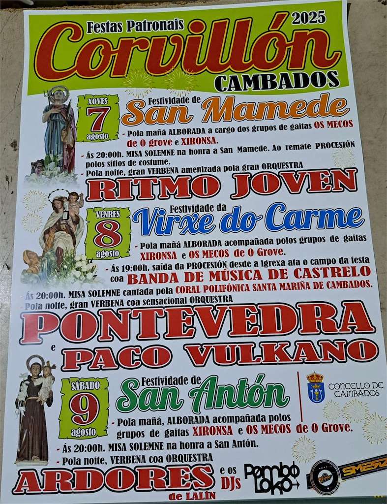 San Mamede de Corvillón en Cambados