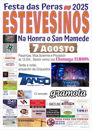 Fechas, información, programa, cartel, imágenes, mapa y ubicación de San Mamede de Estevesiños  en  Monterrei