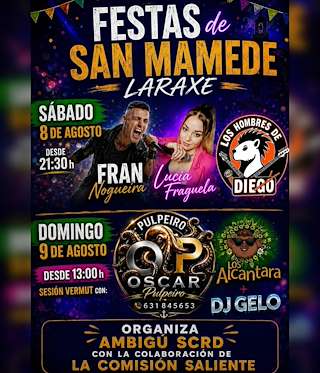 Fechas, información, programa, cartel, imágenes, mapa y ubicación de San Mamede de Laraxe (2026)  en  Cabanas