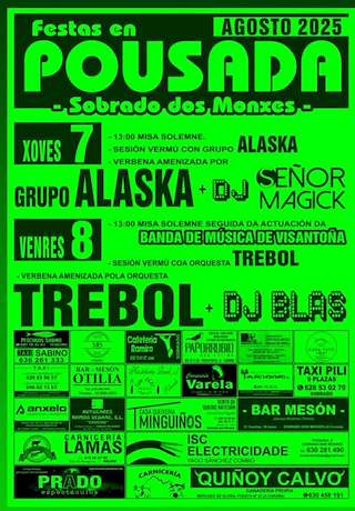 Fechas, información, programa, cartel, imágenes, mapa y ubicación de San Mamede de Pousada  en  Sobrado