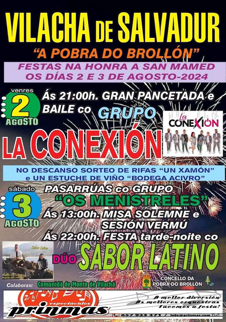 San Mamede de Vilachá de Salvadur en A Pobra do Brollón