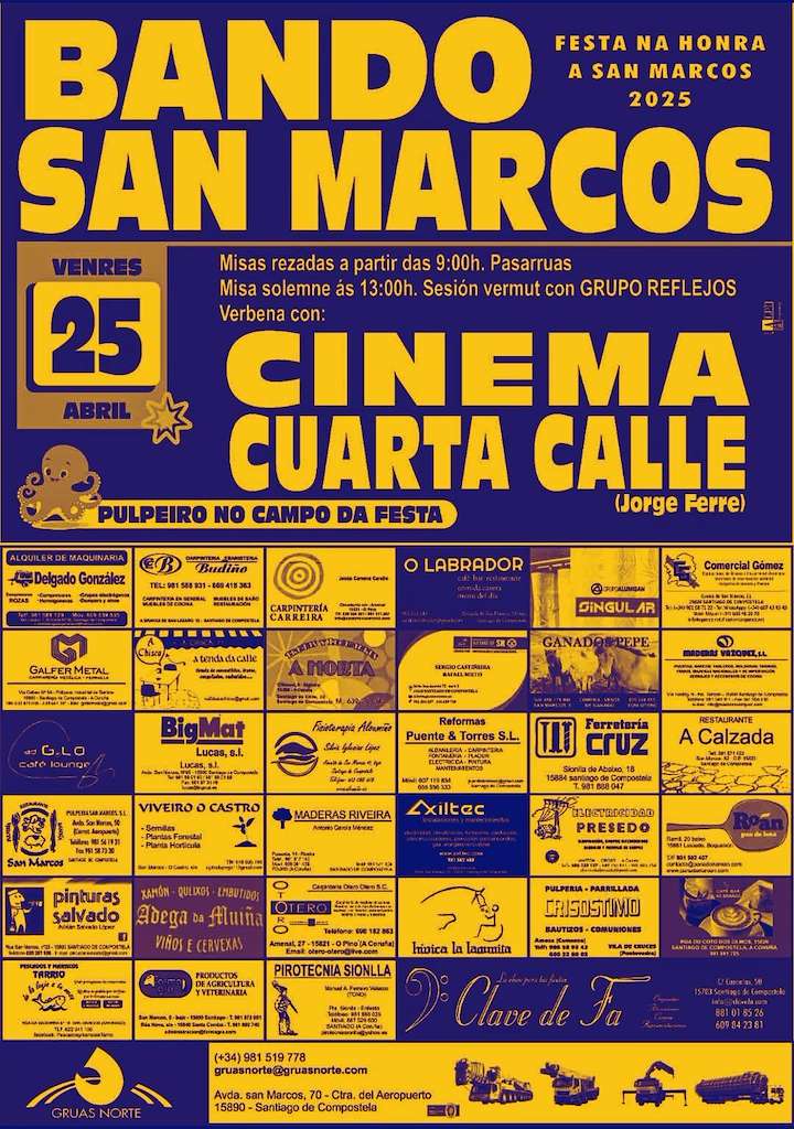 San Marcos de Bando (2023) en Santiago de Compostela