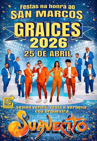 Fechas, información, programa, cartel, imágenes, mapa y ubicación de San Marcos de Graices (2026)  en  A Peroxa