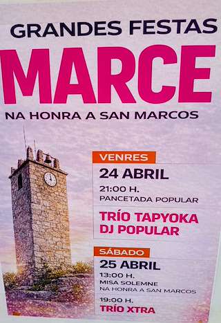 Fechas, información, programa, cartel, imágenes, mapa y ubicación de San Marcos de Marce (2026)  en  Lugo