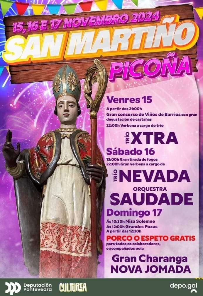 San Martiño da Picoña en Salceda de Caselas