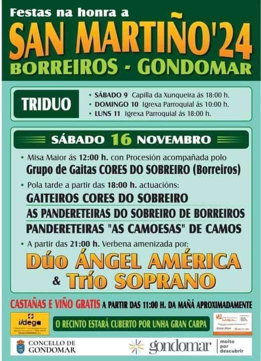 San Martiño de Borreiros en Gondomar