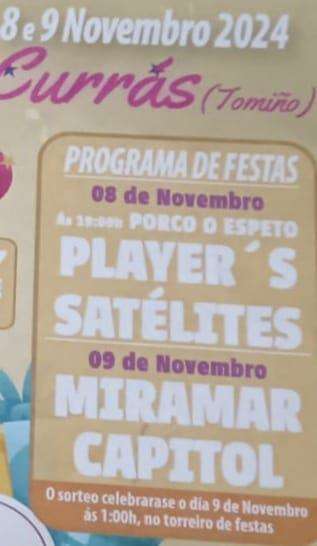 Fechas, información, programa, cartel, imágenes, mapa y ubicación de San Martiño de Currás (2025)  en  Tomiño