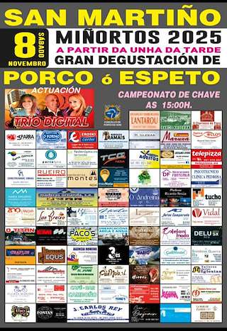 Fechas, información, programa, cartel, imágenes, mapa y ubicación de San Martiño de Miñortos  en  O Porto do Son