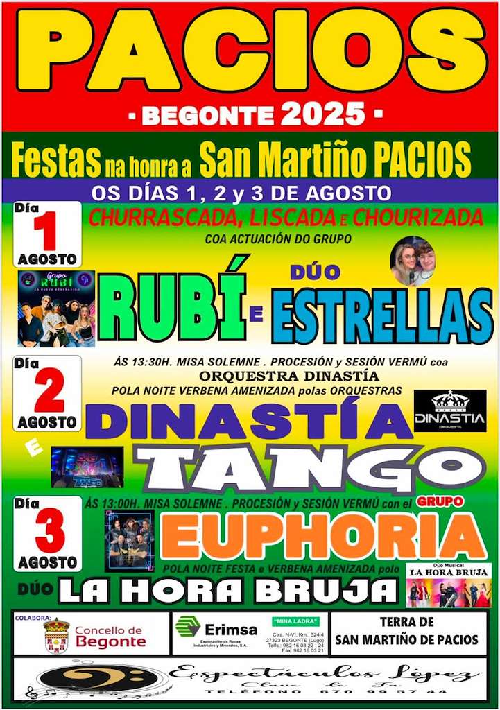 San Martiño de Pacios  en Begonte