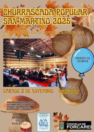Fechas, información, programa, cartel, imágenes, mapa y ubicación de San Martiño (2025)  en  Forcarei