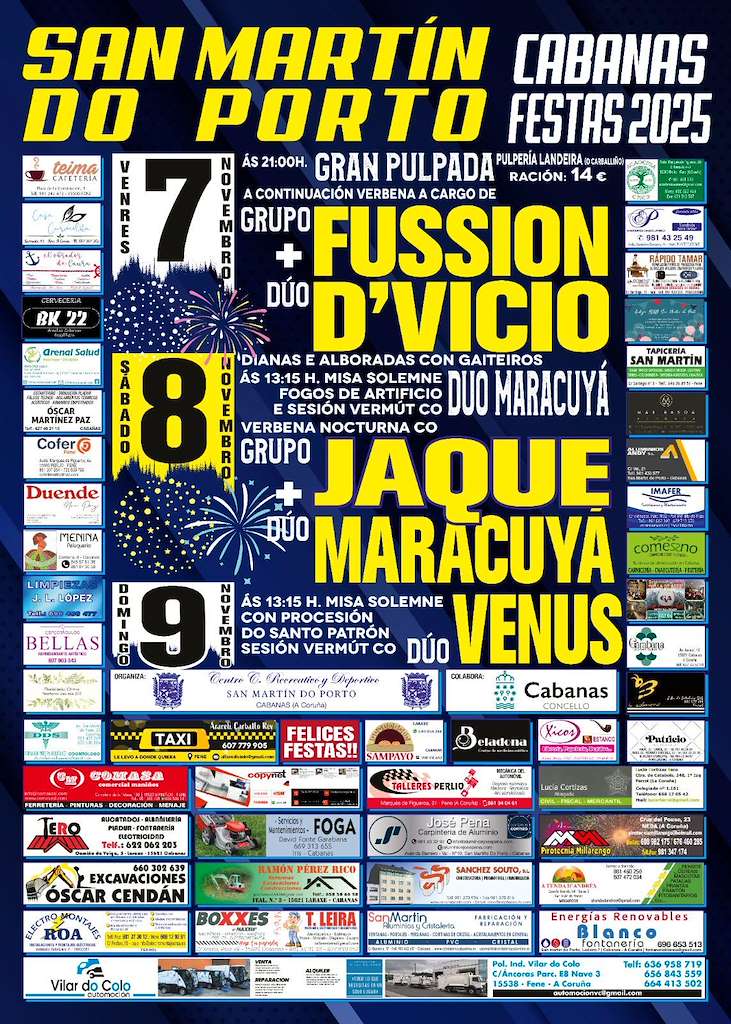 San Martín do Porto (2025) en Cabanas