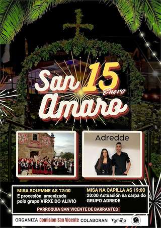 Fechas, información, programa, cartel, imágenes, mapa y ubicación de San Mauro de Barrantes  en  Tomiño