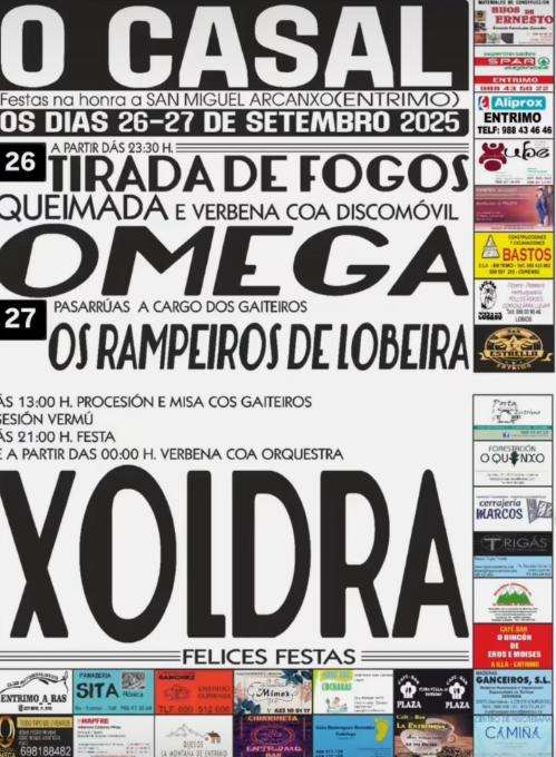 San Miguel Arcanxo de O Casal en Entrimo