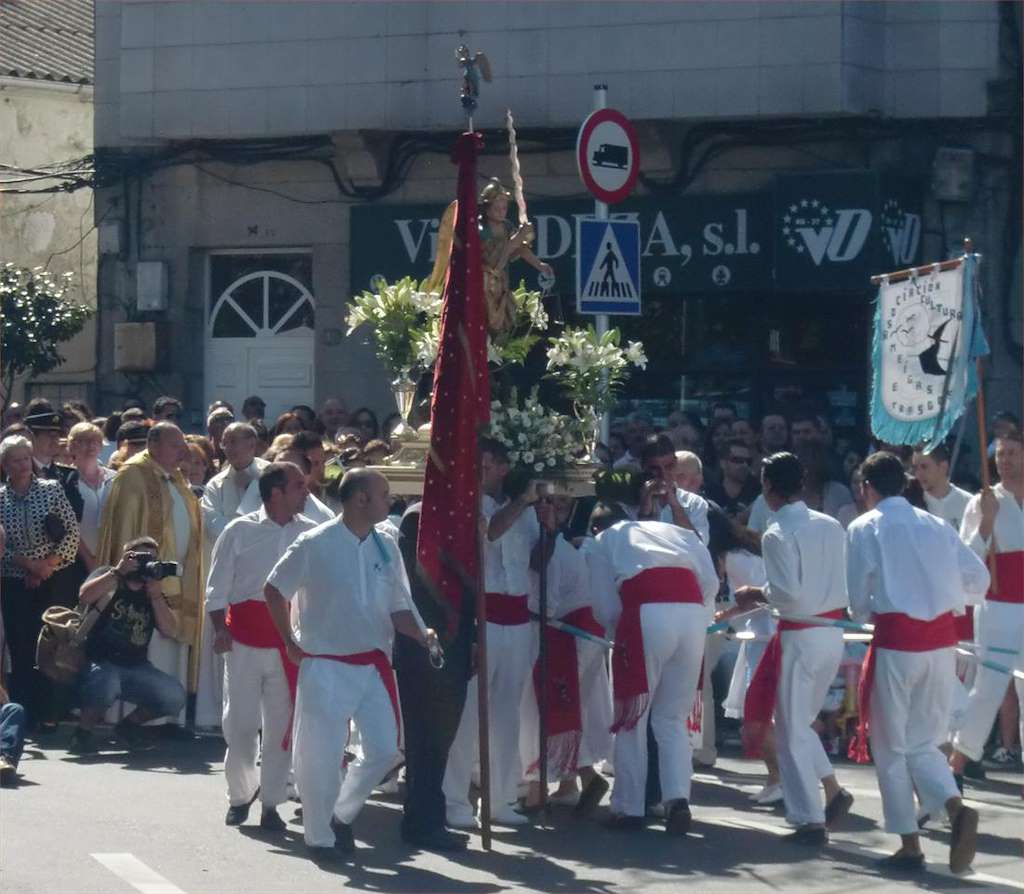 San Miguel - Danza das Espadas en Marín