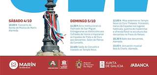 Fechas, información, programa, cartel, imágenes, mapa y ubicación de San Miguel - Danza das Espadas (2025)  en  Marín
