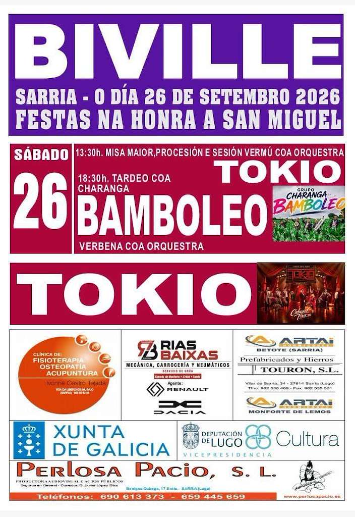 San Miguel de Biville (2026) en Sarria