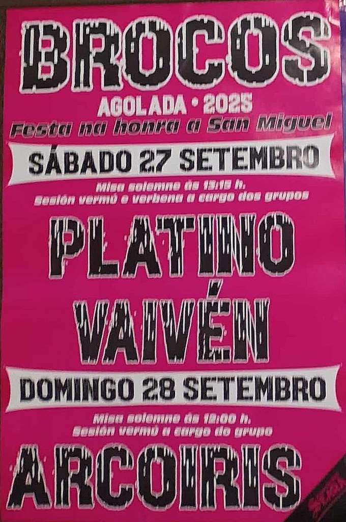 San Miguel de Brocos (2025) en Agolada