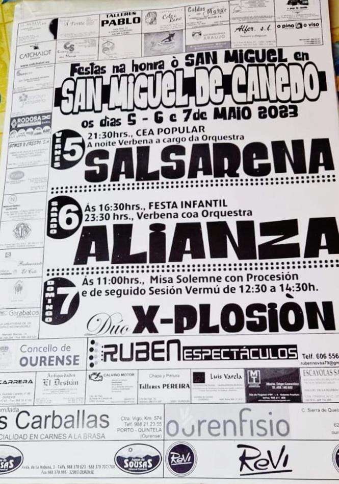 San Miguel de Canedo (2023) en Ourense