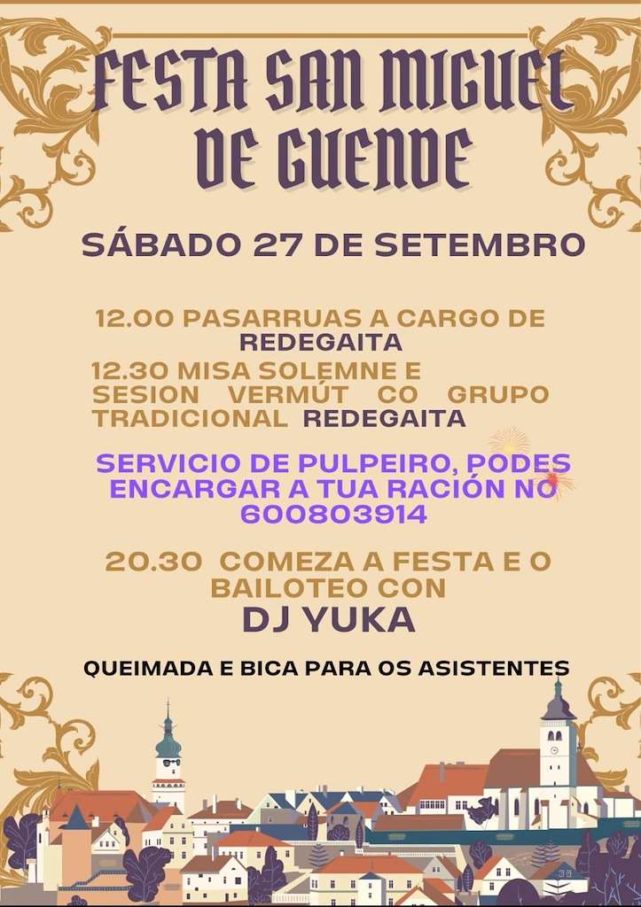 San Miguel de Guende en Lobios