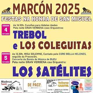 Fechas, información, programa, cartel, imágenes, mapa y ubicación de San Miguel de Marcón (2025)  en  Pontevedra