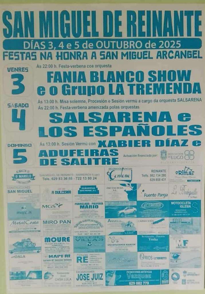 San Miguel de Reinante (2025) en Barreiros