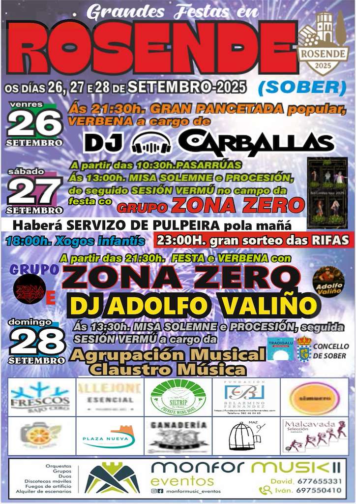 San Miguel de Rosende en Sober