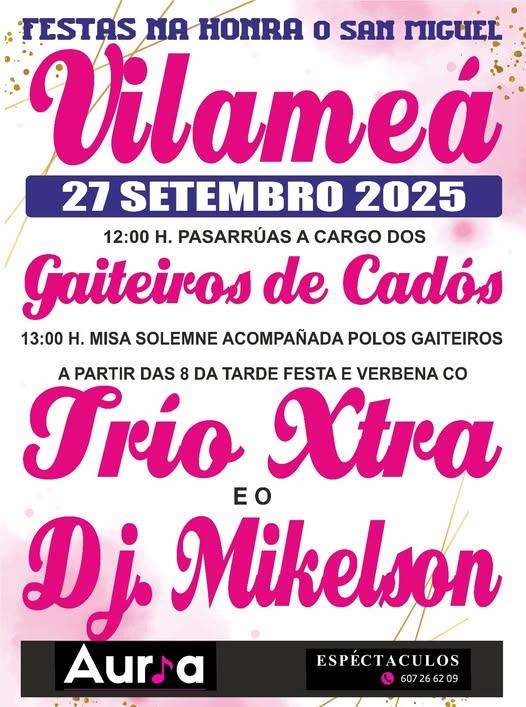 San Miguel de Vilameá en Bande