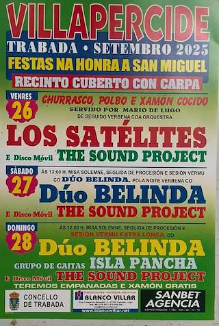 Fechas, información, programa, cartel, imágenes, mapa y ubicación de San Miguel de Vilapercide  en  Trabada