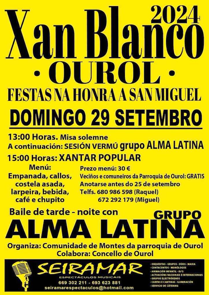 San Miguel de Xan Blanco (2025) en Ourol
