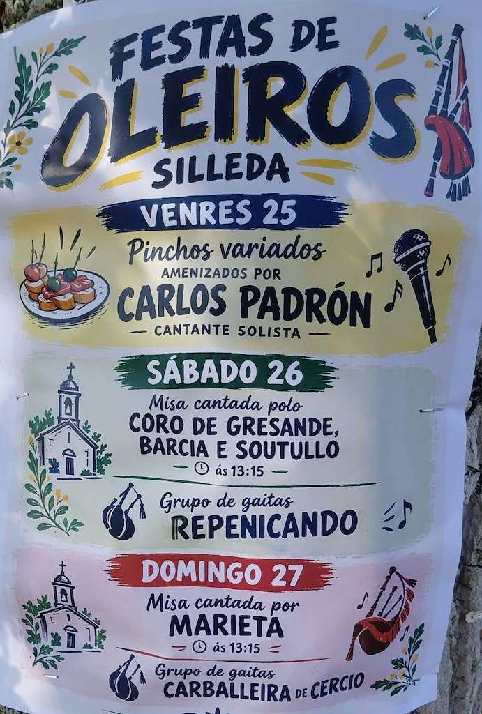 San Miguel e San Claudio de Oleiros (2026) en Silleda