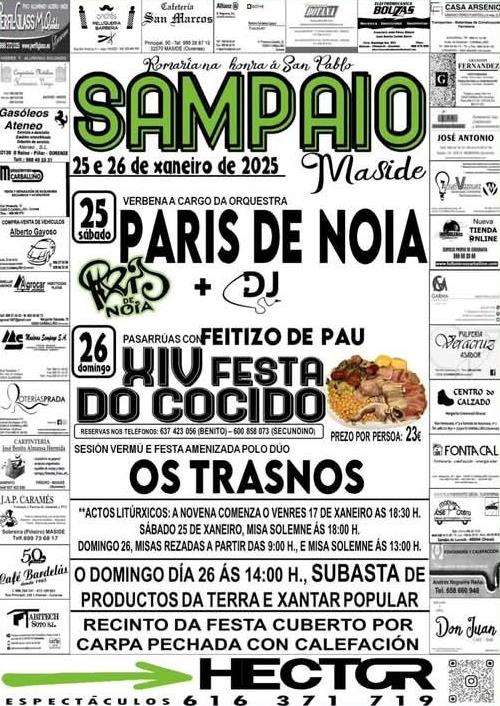 San Pablo de Sampaio - XIV Festa do Cocido en Maside
