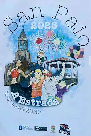 Fechas, información, programa, cartel, imágenes, mapa y ubicación de San Paio  en  A Estrada