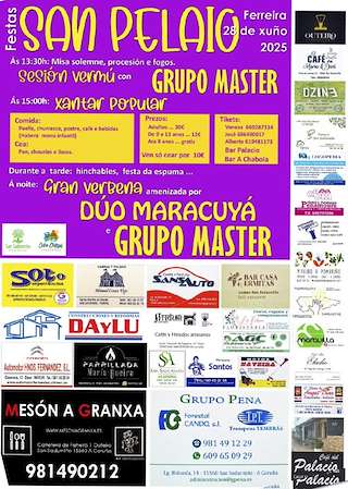 Fechas, información, programa, cartel, imágenes, mapa y ubicación de San Paio de Ferreira  en  San Sadurniño